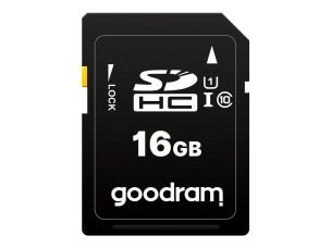 GOODRAM S1A0 - flash memory card - 16 GB - SDHC UHS-I
