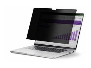 Startech 17-inch 16:10 Touch Privacy Screen, Anti-Glare Blue Light Filter, Laptop Monitor Screen Protector, +/- 30 Deg. View Angle, Flip-Up - notebook privacy filter (horizontal)