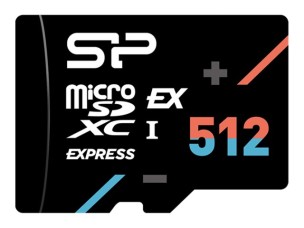 SILICON POWER Hypera - flash memory card - 512 GB - microSD PCI Express Gen 3x1 UHS-I
