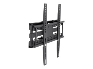 ART AR-35 bracket - adjustable dual arms - for LCD TV - powder coated black