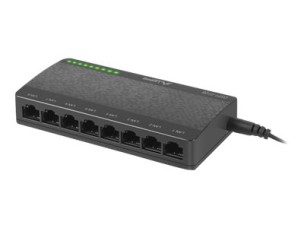 Lanberg DSP1-0108 - switch - 8 ports - unmanaged