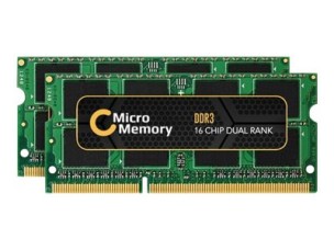 CoreParts - DDR3 - kit - 8 GB: 2 x 4 GB - SO-DIMM 204-pin - 1066 MHz / PC3-8500 - unbuffered