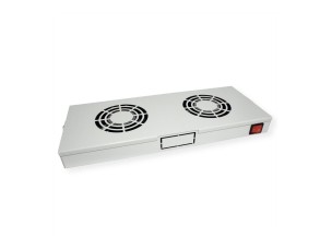 Roline - rack fan - 2 fans, with thermostat