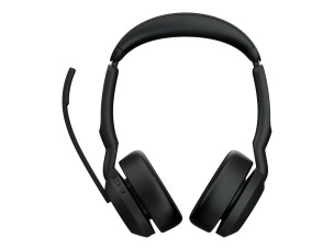 Jabra Evolve2 55 MS Stereo - headset - USB-A - with charging stand