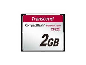 Transcend CF220I Industrial Temp - flash memory card - 2 GB - CompactFlash