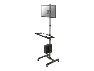 Neomounts FPMA-MOBILE1700 cart - for LCD display / keyboard / mouse / CPU - black
