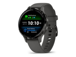 Garmin Venu 3S - pebble grey - smart watch with band - 8 GB