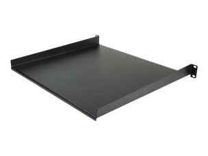 Startech 1U Server Rack Cabinet Shelf, 16in Deep Fixed Cantilever Tray, Rackmount Shelf for 19" AV/Data/Network Equipment Enclosure with Cage Nuts & Screws, 44lbs Weight Capacity - 1U Rack Shelf 16" Deep (CABSHELF116) - rack shelf - 1U