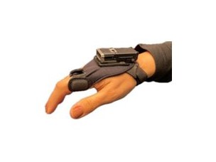 Zebra barcode scanner hand mount - back of hand mount, slim