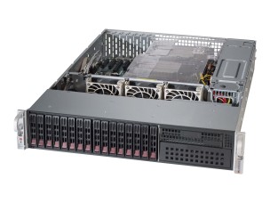 Supermicro SC213 BAC8-R1K23LPB - rack-mountable - 2U - extended ATX