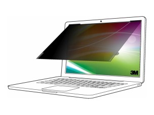 3M BP160W1B - notebook privacy filter - bright screen