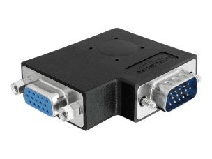 Delock Adapter VGA male / female 90° angled - VGA adapter