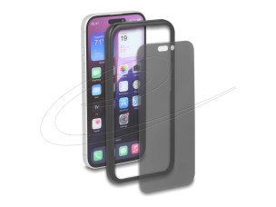 Delock - screen protector for mobile phone - with easy installation tool, anti-spy