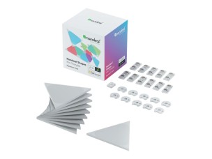 Nanoleaf Shapes Mini Expansion Pack - wireless lighting set - LED x 10 - 0.57 W - 16 million colours - 1200-6500 K - triangle