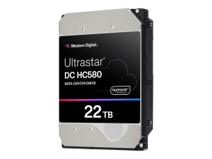 WD Ultrastar DC HC580 WUH722422AL5204 - hard drive - Data Centre - 22 TB - SAS 12Gb/s