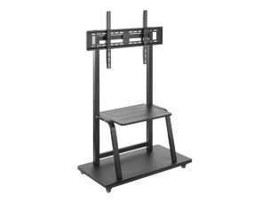 Gembird TVS-100F-01 cart - for TV - black