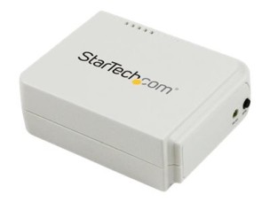 Startech 1-Port Wireless N USB 2.0 Network Print Server - 10/100 Mbps Ethernet USB Printer Server Adapter - Windows 10 - 802.11 b/g/n (PM1115UW) - print server - USB 2.0 - 10/100 Ethernet x 1