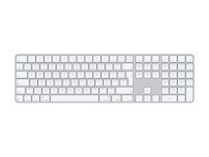 Apple Magic Keyboard with Touch ID and Numeric Keypad - keyboard - USB-C - QWERTY - International English - white keys Input Device