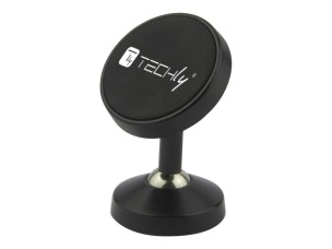 TECHly - magnetic holder for mobile phone, tablet - with adhesive base