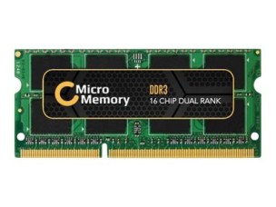CoreParts - DDR3 - module - 4 GB - SO-DIMM 204-pin - 1066 MHz / PC3-8500 - unbuffered