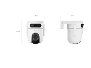EZVIZ H9C Dual - network surveillance camera - turret