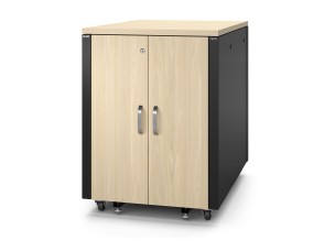 APC NetShelter - rack (horizontal) - soundproof - 17U