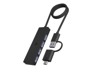 ICY BOX IB-HUB1424-C3 - hub - 4 ports