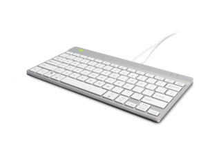 R-Go Compact Break - keyboard - with integrated break indicator - QWERTY - US - white Input Device