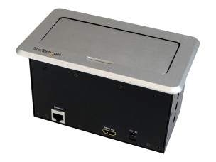 Startech Conference Table Connectivity Pop up Box with AV and Data Ports - HDMI, VGA, Component, MDP to HDMI Output (BOX4HDECP) - mounting plate