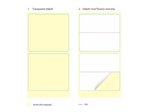 Capture - multi-layer labels - 25000 label(s) - 55 x 25 mm