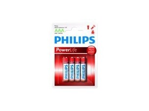 Philips Power Life LR03P4B battery - 4 x AAA - Alkaline