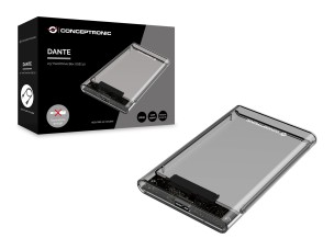 Conceptronic DANTE - storage enclosure - SATA - USB 3.2 (Gen 1)