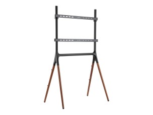 TECHly stand - tripod - for flat panel - black, brown