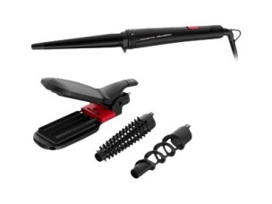 ROWENTA X KARL LAGERFELD Infinite Looks CF422LF0 - hair styler - red/black