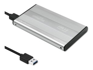 Qoltec - storage enclosure - SATA 6Gb/s - USB 3.0