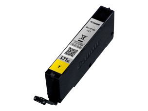 Canon CLI-571Y XL - High Yield - yellow - original - ink tank