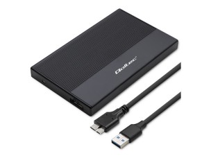 Qoltec - storage enclosure - SATA 6Gb/s - USB 3.0