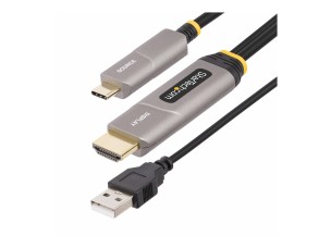 Startech 50ft (15.2m) USB-C to HDMI 2.0 Active Optical Cable, 4K 60Hz - HDMI cable - 15.2 m