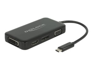 Delock - external video adapter - black