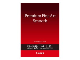 Canon Premium Fine Art FA-SM2 - photo paper - smooth - 25 sheet(s) - A4 - 310 g/m²