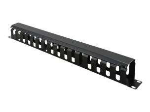 VALUE cable management panel - 1U - 19"