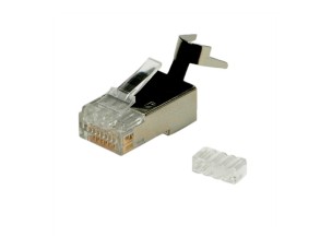 Roline network connector - transparent
