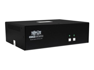 Tripp Lite Secure KVM Switch, 2-Port, Dual Head, DisplayPort to DisplayPort, 4K, NIAP PP4.0, Audio, CAC, TAA - KVM / audio switch - 2 ports - TAA Compliant