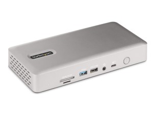 Startech Thunderbolt 4 Multi-Display Docking Station, Quad/Triple/Dual Monitor Dock, 2x HDMI/2x DisplayPort, 7x USB Hub, 2.5 Gigabit Ethernet, 98W Power Delivery, for Windows/MacBook - TB4 Host Cable (132UE-TB4USB4DOCK) - docking station - Thunderbolt 4 -