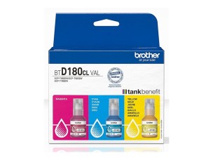 Brother BTD180CL Multipack - 3-pack - yellow, cyan, magenta - original - ink refill