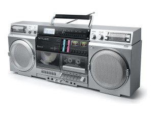 Muse M-380 GBS - boombox - CD, Cassette, Bluetooth, flash memory card, USB-host