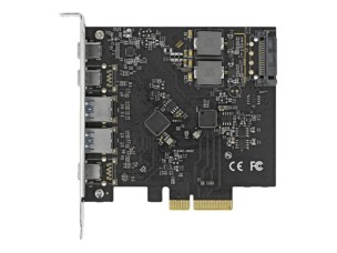 Delock - USB adapter - PCIe 3.0 x4 - USB-C 3.2 Gen 2 x 3 + USB 3.2 Gen 2 x 2