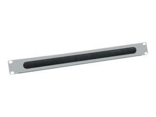 VALUE - rack cable entry panel with brush - 1U
