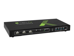 TECHly IDATA KVM-HDMI4U - KVM / audio / USB switch - 4 ports