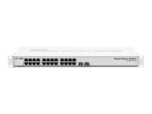 MikroTik Cloud Smart Switch CSS326-24G-2S+RM - switch - 26 ports - smart - rack-mountable